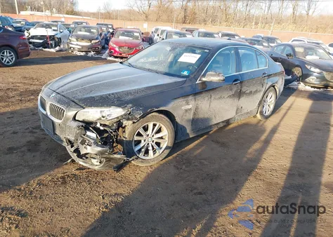 2015 BMW 528I xDrive из США, поврежденный, VIN WBA5A7C58FD620774